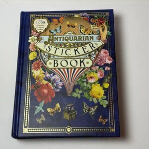 The Antiquarian Sticker Book, Over 1,000 Exquisite Victorian Stickers, 300 pages
